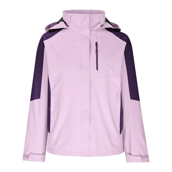 Womens Black Jacket Wind Breaker Jacket Womens Gold Jacket for Women Womens Military Jacket Hiking Poncho women clearance sale clothing Lined Rain Jacket Women