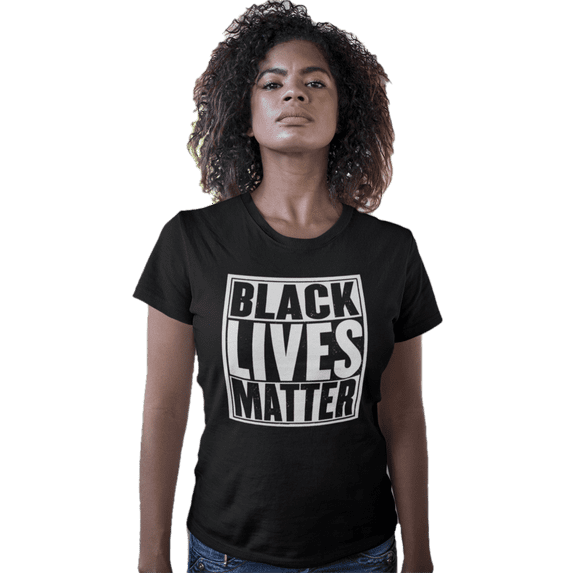 Womens Black Lives Matter T-Shirt