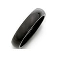 thumbnail image 1 of Womens Black Plate 5mm Stainless Steel Band, Ring Size 9, 1 of 5