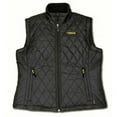 thumbnail image 1 of Womens Black Quilted Nylon Cracow Heated Vest Coldweather Jacket (S), 1 of 4