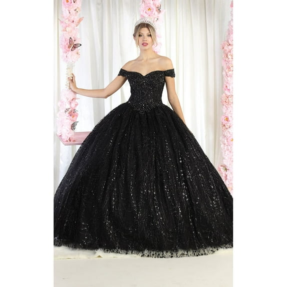 Womens Quinceanera Dresses Ball Gown Juniors Sweet 16 Prom Birthday Dress Off Shoulder Evening Princess Puffy Dresses for Plus Size Women