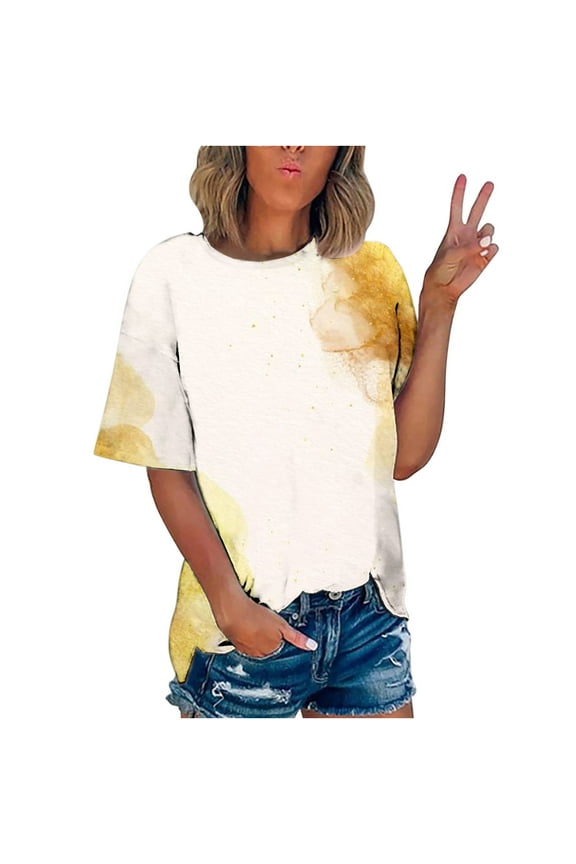 Womens Bleached Sublimation Blanks Shirts Leopard Graphic Tees Tops Short Sleeve Polyester Tshirts Cute Items Clothes