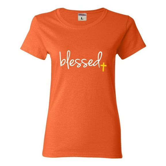 Womens Blessed Christian Humble T-Shirt