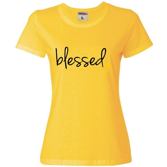 Womens Blessed Christian Humble T-Shirt