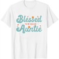 thumbnail image 1 of Womens Blessed To Be Called Auntie T-Shirt White Large, 1 of 5