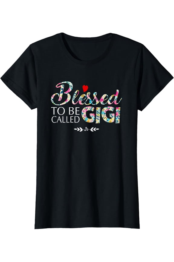 Womens Blessed To Be Called Gigi Tshirt
