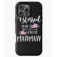 thumbnail image 1 of Womens Blessed To Be Called Mawmaw Phone Case for iPhone 16 15 14 13 12 11 Pro Max - Minimalist Phone, 1 of 2