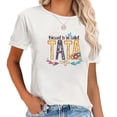 thumbnail image 1 of Womens Blessed To Be Called Tata Colorful Gifts-Grandma Tee, 1 of 5