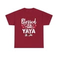 thumbnail image 1 of Womens Blessed To Be Called Yaya Shirt Christmas Gifts T-Shirt, 1 of 1
