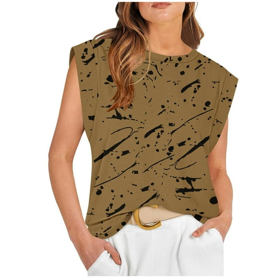 Young adult fashion Womens Blouses Casual Short Sleeve Slim Fit Tees for Women Summer Tops for Women Over 50 Letter Print Tee Orders