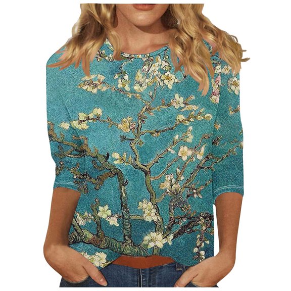 Womens Blouses Long Sleeve Shirt Women Casual Fashion Solid Color Button T-Shirt Long Sleeves One Shoulder Top Blouse Tops Green L