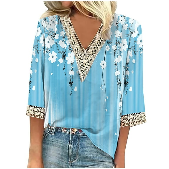 Womens Blouses Long Sleeve Shirt Women Casual Fashion Solid Color Button T-Shirt Long Sleeves One Shoulder Top Blouse Tops Sky Blue XL