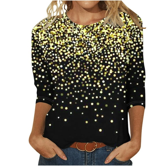 Womens Blouses Long Sleeve Shirt Women Casual Fashion Solid Color Button T-Shirt Long Sleeves One Shoulder Top Blouse Tops Yellow-1 S