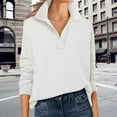 thumbnail image 1 of Womens Blouses Women’s Wool Blend Shirts Fall SweatShirts Outfits 2025 Long Sleeve Shirts for Women, 1 of 5