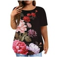 thumbnail image 1 of Womens Blouses for Work Professional Short Sleeve Sexy Summer Clothes for Women 2025 Vacation Womens Summer Tops Casual Plus Size Plus Size Golf Shirts for Women, 1 of 3