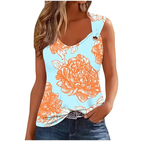 Young adult fashion Womens Blouses for Work Professional Black Womens White Tank Top Undershirt Women Summer Tops With Sleeves Letter Print Tee Orders