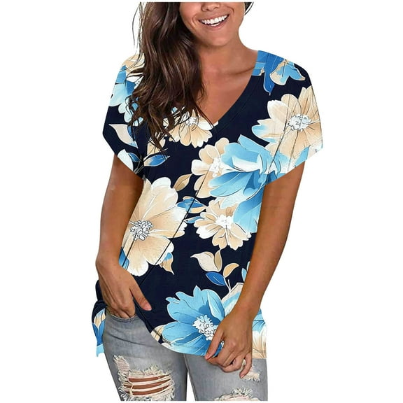 Womens Blouses for Work Summer Tops Sleeveless Dressy Fitted Tshirts Shirts Multipack Plus Size Blouses 3X Boho