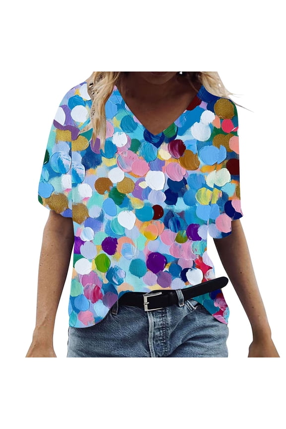 Womens Blouses for Work Workout Tops Built In Bra Funny Tshirts Shirts Plus Size Plus Size Blouses 4X-5X Black