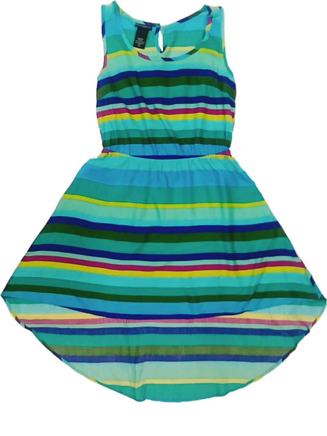 zara green lace dress Green and White Stripe Sienna Dress main image 0