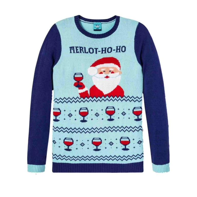 Ho Ho Ho Merlot - Funny Christmas Holiday Card Ho Ho Ho Merlot - Funny Christmas Holiday Card