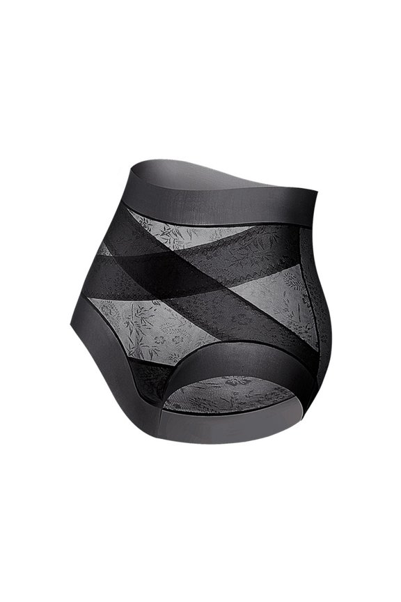 Womens Body Shaping Underwear, High-Waisted Tummy Control Leakproof Panties, Buttock-Lifting & Bodyshape Ladies' Briefs Silky Soft Full Coverage Stretch Ladies Shapewear