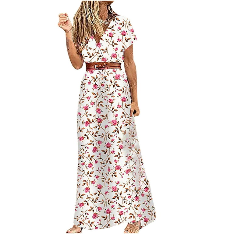 2022 Summer Floral Print Dress Boho Casual Tunic Long Sleeve Women Party Dress 2022 Summer Floral Print Dress Boho Casual Tunic Long Sleeve Women Party Dress