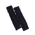 thumbnail image 1 of Womens Boots Socks Knitted Long Boot Cuffs Ladies Leg Warmers Socks, Dark Blue, 1 of 1