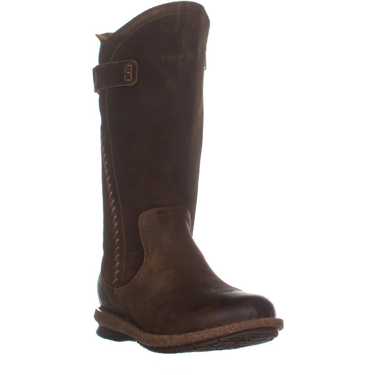 Womens Born Tonic Mid Calf Boots Rust 7.5 US 38.5 EU Walmart