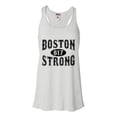 thumbnail image 1 of Womens Boston Strong 617 Flowy Racerback Tank Top T-Shirt, 1 of 1
