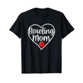 thumbnail image 1 of Womens Bowling Mom Bowling Team Players Sports Mom Bowler T-Shirt, 1 of 5