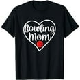 thumbnail image 1 of Womens Bowling Mom Bowling Team Players Sports Mom Bowler T-Shirt, 1 of 5