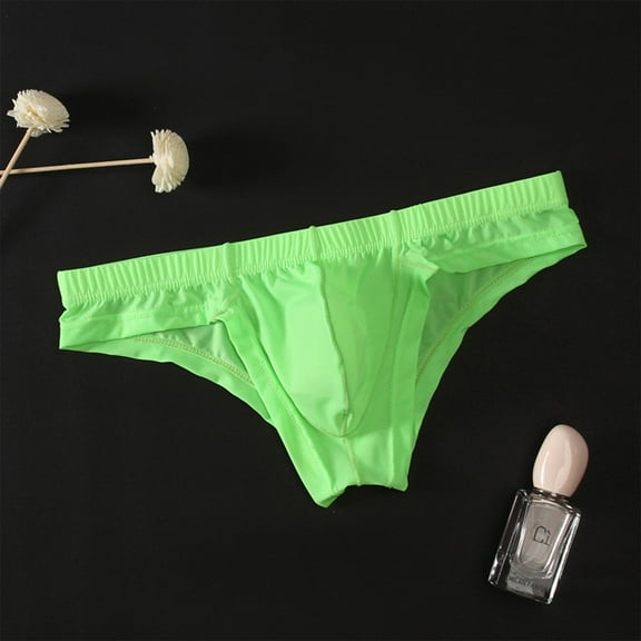 Womens Boyshorts Underwear Mens Bikini Underwear Soft Lightweight Thong G-String Briefs Green XL