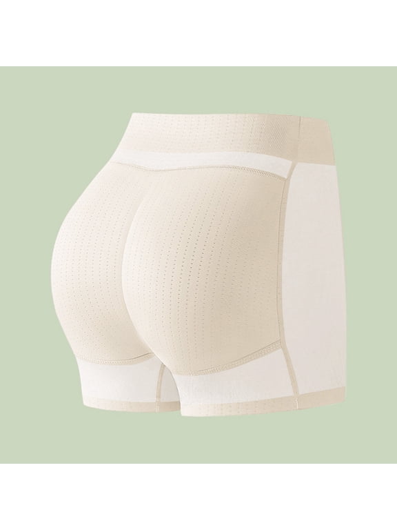 Womens Boyshorts Underwear ZDNIXIAN Womens Seamless Hip Lifting Shaping Briefs Butt Pad Underwear