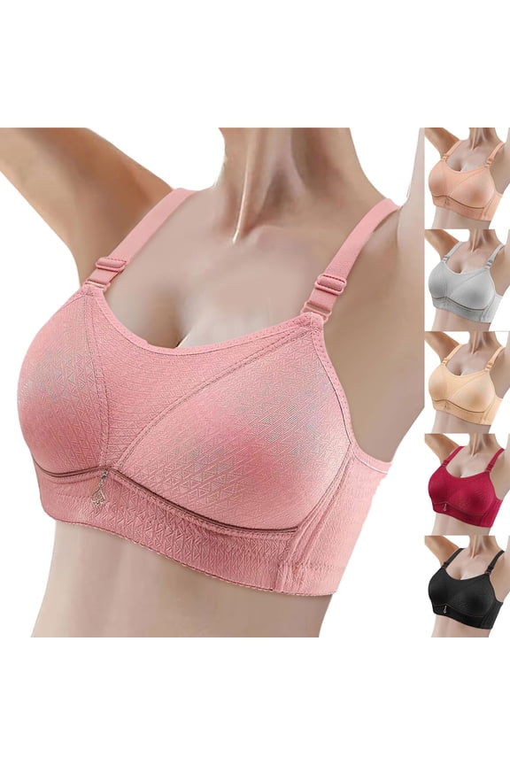 Womens Bra Adjustable Heart Cat Large Size Underwire Thin Cup Beige 36