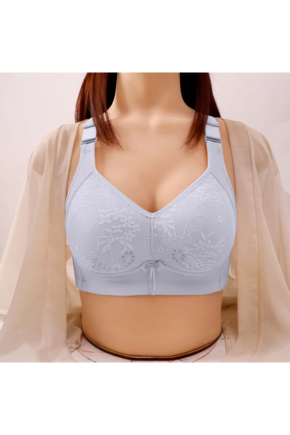 Womens Bra Bra for Women Everyday Bras for Women Women's Wireless Bras Woman's Fashion Comfortable Breastplate Lace Breathable Bra Underwear No Rims