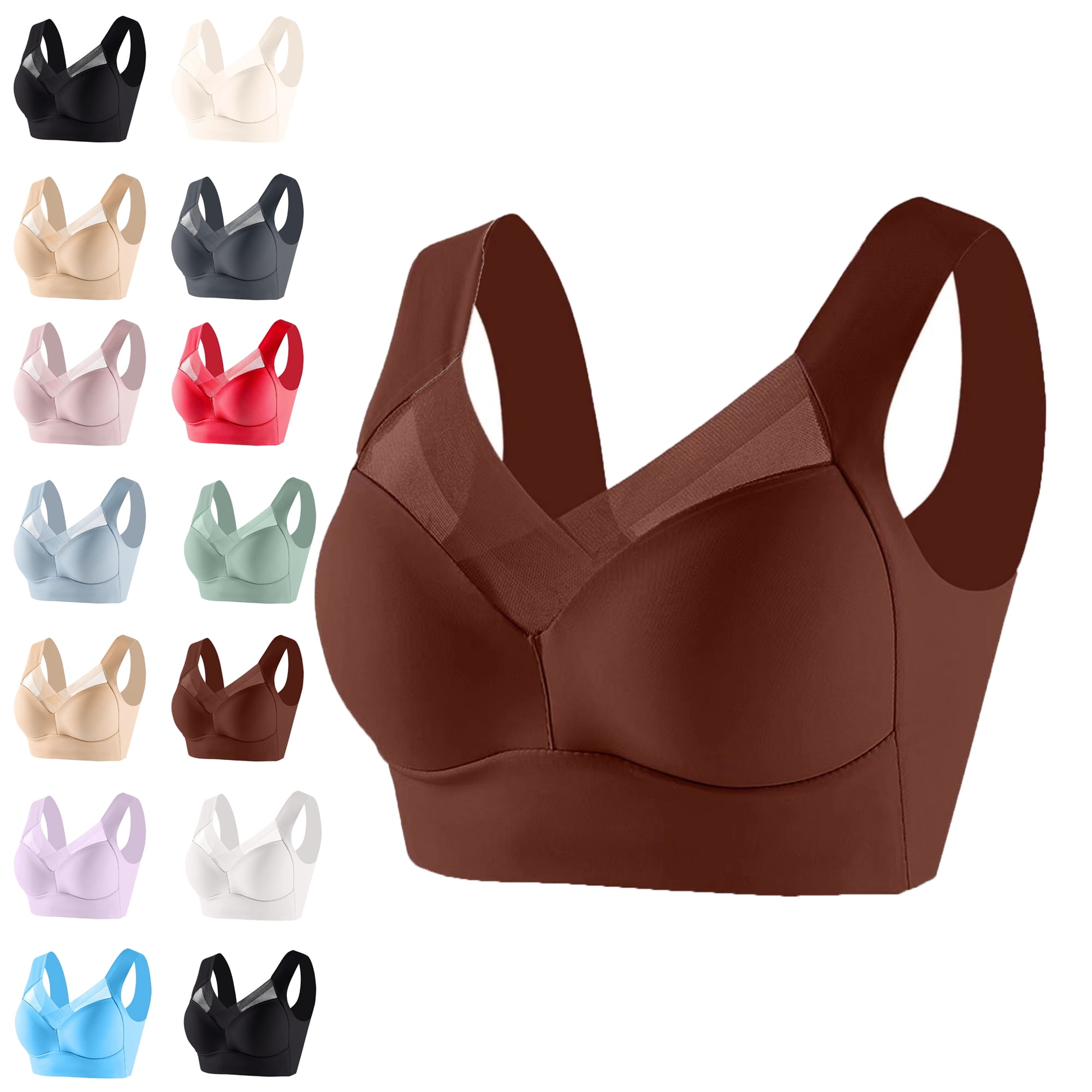 Womens Bra Sports Bras Plus Size No Underwire Sports Bras for Women ...
