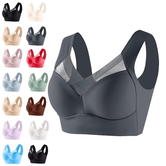 Womens Bra Sports Bras Plus Size No Underwire Sports Bras for Women Underwear Bra Everyday Underwear Workout Running Exercise Bra Activewear Bras for Women Wireless Bras for Women Bras for Women