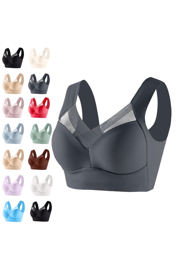 Womens Bra Sports Bras Plus Size No Underwire Sports Bras for Women Underwear Bra Everyday Underwear Workout Running Exercise Bra Activewear Bras for Women Wireless Bras for Women Bras for Women