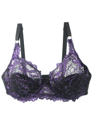 Womens Bra No Underwire Push Up Smoothing Seamless Bras Floral