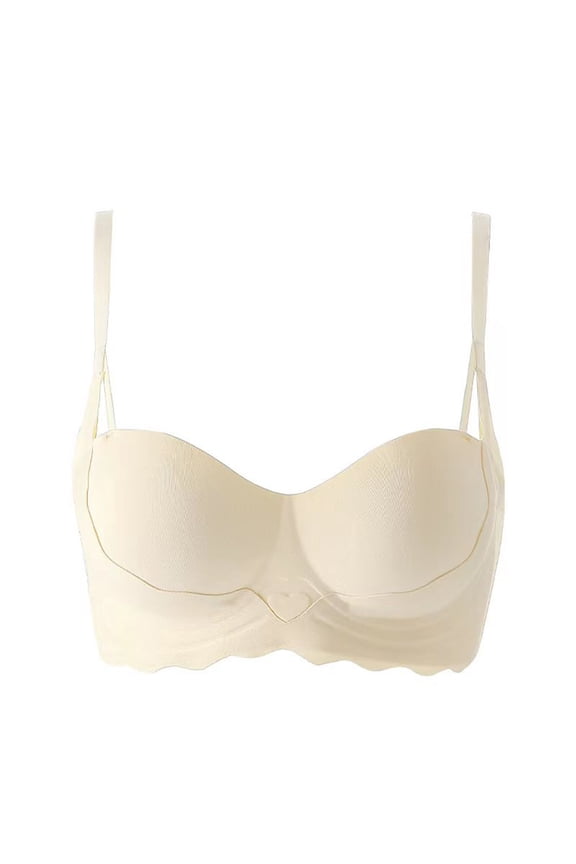 Womens Bras AB Cup Seamless No Underwire Bra for Women Push Up Padded Lightweight Comfortable Underwear Bralettes