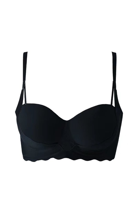 Womens Bras AB Cup Seamless No Underwire Bra for Women Push Up Padded Lightweight Comfortable Underwear Bralettes