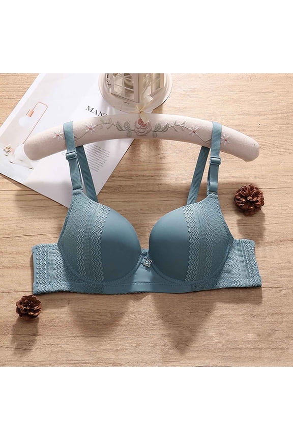 Womens Bras BC Cup Push Up Bralettes for Women No Underwire Full Coverage Lightweight Everyday Tshirt Bra