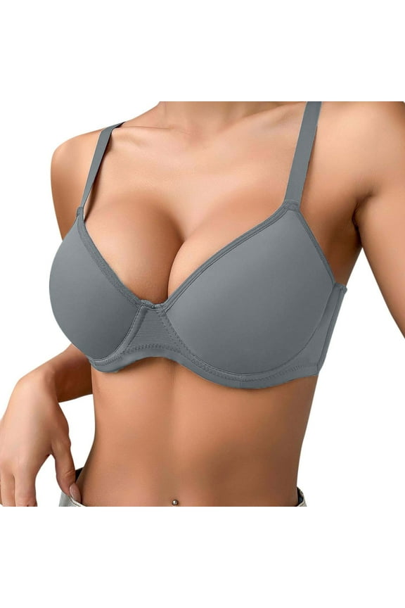 Womens Bras, Bras for Women Push Up Bra Comfortable Underwear Bralette with Support Lifting Lingerie Causal Everyday Bra 70B-90C