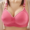 thumbnail image 1 of Womens Bras Under $5 Woman's Embroidered Glossy Comfortable Breathable Bra Underwear No Rims, 1 of 3