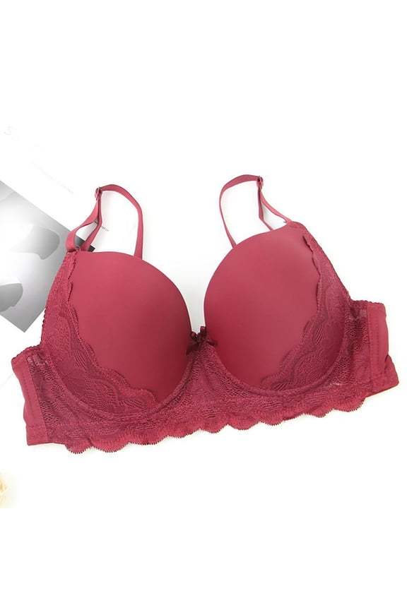 Womens Bras Comfortable E Cup Seamless Bra Push Up Lace Bra Comfortable Breathable Everyday Ligerie 2XL