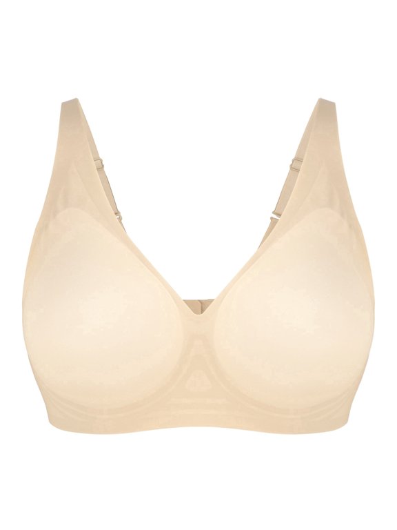 Womens Bras Comfortable Gather Soft Wireless Up Lingerie Everyday Sports Supportive Seamless Underwear for Women