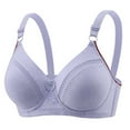 thumbnail image 1 of Womens Bras Comfortable Paded Underwire Bra Lace Full Coverage Comfort Push Up T-Shirt Bralette 42/95, 1 of 5