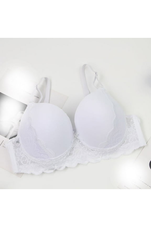 Womens Bras Comfortable Seamless D Cup Bra Push Up Lace Bra Comfortable Breathable Everyday Ligerie S