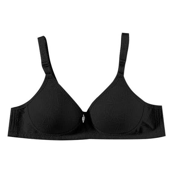 Womens Bras Comfortable Thin Cup Comfortable Glossy Jacquard Type Breastfeeding Bra Underwear