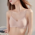 thumbnail image 1 of Womens Bras Comfortable Thin Straps Elegant Bras Wire Free Underwear Comfortable Push Up Bra Everyday Bralettes M, 1 of 5